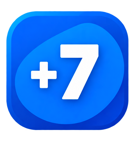 +7